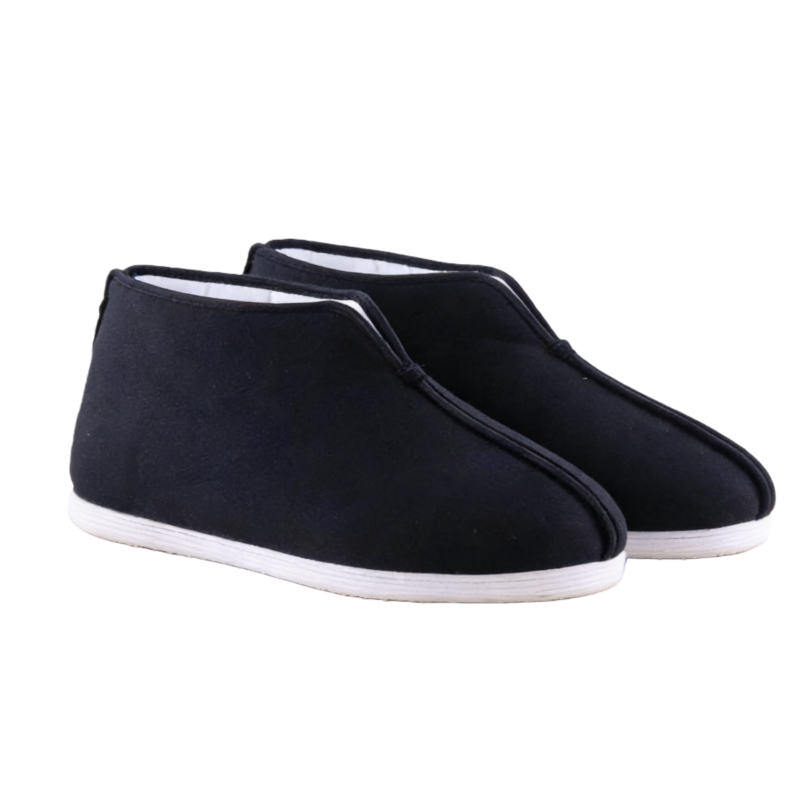 Handmade Men's Winter Cotton Shoes - Ultra Comfortable Thousand-Layer Sole Warm Footwear Comfy Handcrafted Men's Winter Cloth Shoes with Authentic Thousand-Layer Soles Men's Warm Winter Cotton Shoes - Handmade & Cloud-Like Comfort Thousand-Layer Soles Handmade Thousand-Layer Sole Winter Shoes for